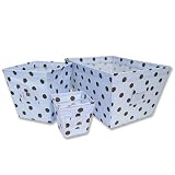 Trend Lab Blue Brown Max Storage Bin 3pc by Trend Lab