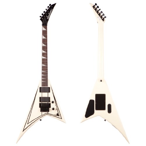 Jackson Rhoads RRXMG - Snow White with Black Pinstripe
