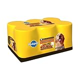 Pedigree Meaty Ground Dinner (Chopped Chicken) Food for Dogs, 6-Count, 13.2-Ounce Cans (Pack of 4)