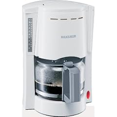 Severin KA 4041 Kaffeeautomat, wei�-grau / bis 10 Tassen / 1000 W