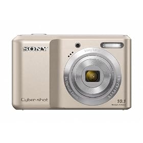 Sony DSCS2000S Cyber-shot Digital Camera - Silver (10.1 MP, 3x Optical Zoom) 2.5 inch LCD