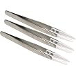 3 Fiber Tipped Tweezers Beading Glass Bead Tool