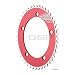 Sugino Messenger 42t Chainring 130mm Red 1/2x1/8