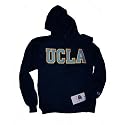 Navy Champion UCLA Bruins Hooded Sweatshirt wiith Sky Blue and Gold Stitched Lettering