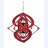Nebraska Cornhuskers NCAA Kinetic Wind Spinner (11)