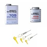 West System Starter Kit 1- 1 Qt 105 Resin, 1 Pt 205 Hardener, 1 Set Mini Pumps