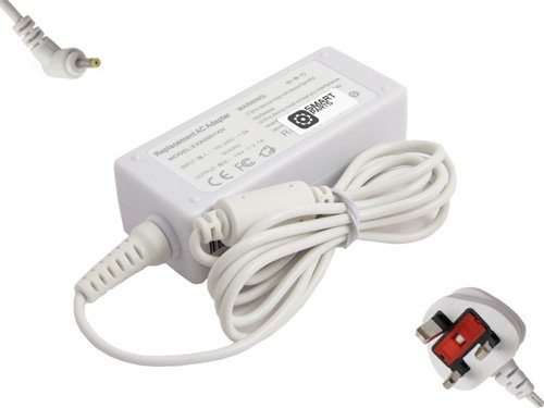 40w White Asus Eee Pc 1005 1005ha 1005p 1005px 1005pe 1001p 1001px 1001ha 1008ha 1015p 1015pe 1101ha 1101hgo 1005h 1005hab 1005hag 1005he 1005hr 1005pr 1201n 1201nl Laptop Netbook Ac Adapter Charger, Fits Ad6630 Exa0901xh Pa-1400-11 19v 2.1a Picture
