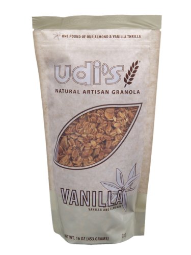 Udi's Vanilla And Almonds Granola, 16-Ounce Bags (Pack of 6) by Udi's