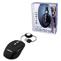 LogiLink Maus Laser USB Mini mit Kabeleinzug