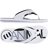 Animal Mens Jekyl Logo Animal Flip Flops - Brown