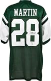 Curtis Martin Autographed Jersey | Details: New York Jets, Green, Reebok