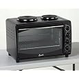 Avanti Multi-Function Toaster/Convection/Rotisserie Oven With 2 Built-In Cook Top Burners