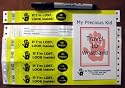 Travel Wristband - Disposable ID Bracelets by My Precious Kid - Child ID Safety Product