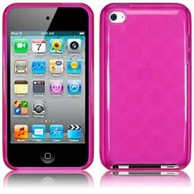 Apple iPod Touch 4 4G 4th Generation Gel Case Cover Funky Hot Pink Design Keep Talking iPod Touch 4 Accessories: Cases, Covers and Skins