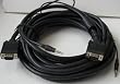 50ft SVGA HD15 Male to Male Monitor Cable with 3.5mm Audio Stereo Jack - Black - Great for hooking up projectors and computer flat panel display monitors to portable or desktop computers for netflix viewing- HDTV - Plasma Televisions - LCD LED TV