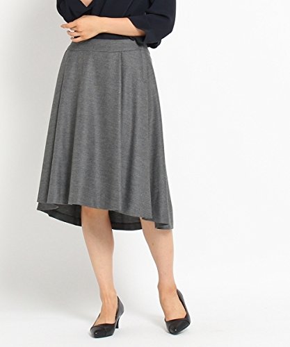 UNTITLED(アンタイトル)ラウンド型ヘムラインフレアスカート