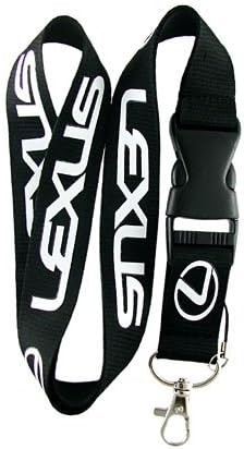 Lexus Lanyard Keychain For ID / Cellphone Holder w/ Snap Buckle (1 Pc)