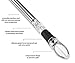 Bella Vigna 3-in-1 Wine Bottle Stainless Steel Cooler Stick, Air Aerator and Pourer