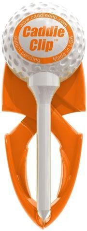 Caddie Clip – Golf Outing Gift Cigar Putter Clip Holder, Orange