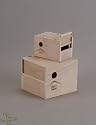 Prevue-Hendryx Parakeet Nest Box Outside Mount (Medium, 8Inch L x 6Inch W x 6Inch H)