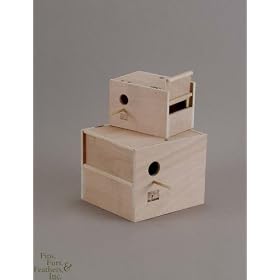 Prevue Hendryx Products Nest Box Outside Parakeet Medium by 