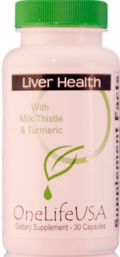Liver Health -With Turmeric & Standardized Milk Thistle - MicroBatched in cGMP Certified US Lab