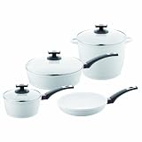 697700 Berndes EcoFit? Pearl Ceramic Coated Cast Aluminum 7 Piece Cookware Set
