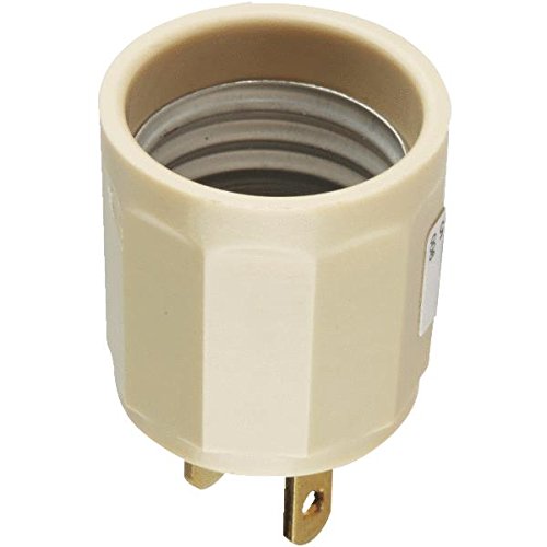 Leviton 61I 15 Amp, 660 Watt, 125 Volt, OutlettoLampholder Adapter