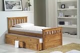 CAPTAINS BUNK BED, WITH PULL OUT BED AND 3 STORAGE DRAWERS