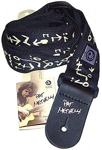 Planet Waves Pat Metheny Woven Guitar Strap   50PM01 Signature Guitar Strap