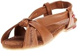 Kickers Women's Nehasandal Leather Slingback Flat
