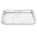First Frost Beaded Serving Tray