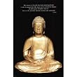 (24x36) Buddha (Live in the Present) Art Poster Print