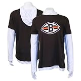 Cleveland Browns Women's Long Sleeve Hooded Shirt - XL