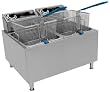 Fryer Electric 32 Lb Twin Pot