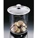 Acrylic Round Cookie Jar (6 1/2" Dia x 8 1/2")