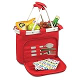 Picnic Time Metro Uno Insulated Tote with Lunch Service for 1