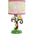 Kids Line Dena Happi Tree Lamp Base and Shade, Pink