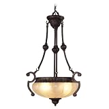  : Aladdin - 3 Light Pendant Lighting Fixture - Rustic Copper Bronze - B1435