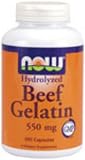 Beef Gelatin 550 mg - 200 Caps