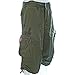 Molecule Men's Relaxed Fit Knee Hugger Green Cargo Shorts - Longer 3/4 Length Cargos | USA 31