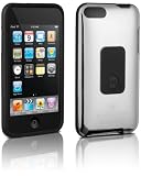 DLO 63044 HybridShell Tasche / Schutzhülle für Apple iPod Touch 2 Gen./3. Gen (inkl. Display- Schutzfolie) transparent/schwarz