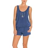 Michael Stars Scoop Neck Tank Romper