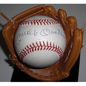 Autographed Mickey Mantle Baseball - Official ~ ~ Upper Deck - Autographed Baseballs