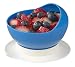 Duro-Med Scooper Bowl with Suction Cup Base, Blue (Pack of 2)