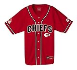 Men's Kansas City Chiefs S/S Team Color Baseball Jersey
