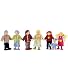 Hape Contemporary Dollhouse Doll Family, Set of 7