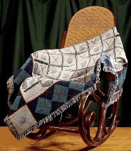 Tee Off Afghan Throw Blanket