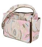 Bumble Bags Rbum-3046 Kimberly Tote Bag Cappucino Dot