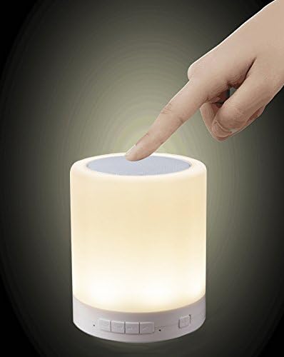 Bluetooth Wireless Smart Speaker, Oohyo Touch Sensor Lamp Music Speaker with 3 LED Modes, For Cellphone Tablets Computer Laptops All Bluetooth-enabled Devices